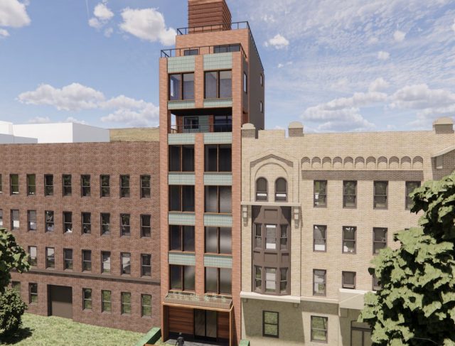 Rendering of 311 Eastern Parkway, courtesy of Harpia